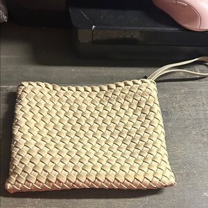 Woven Bindya - New York Cream‎ Clutch